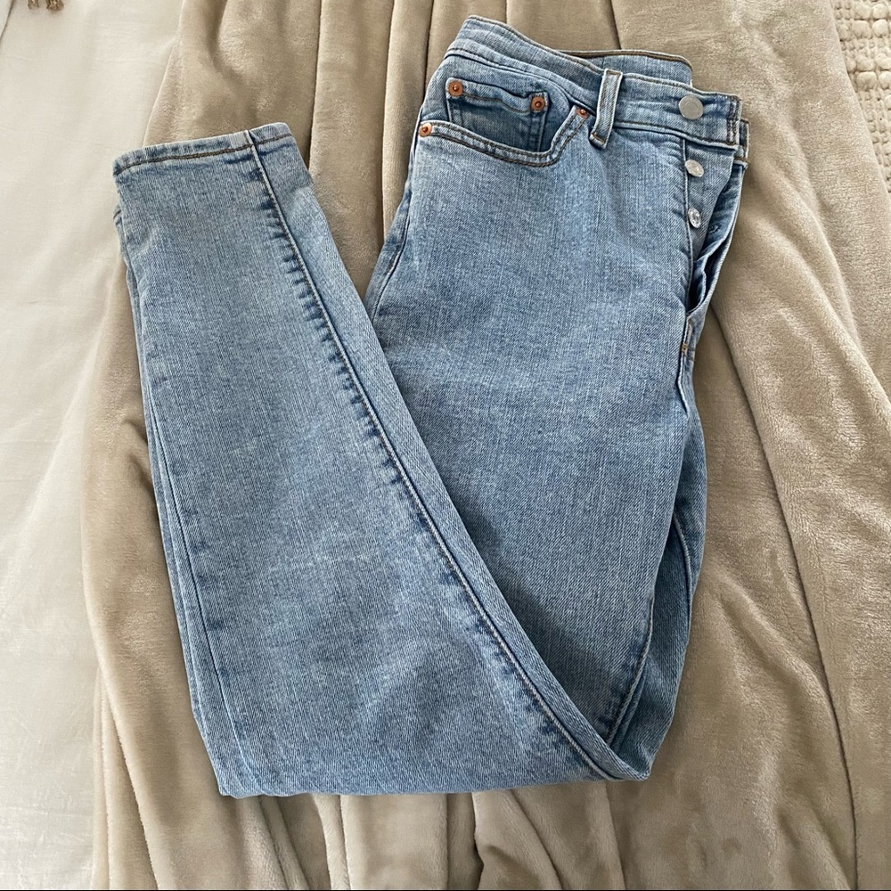 Levis wedgie skinny jeans